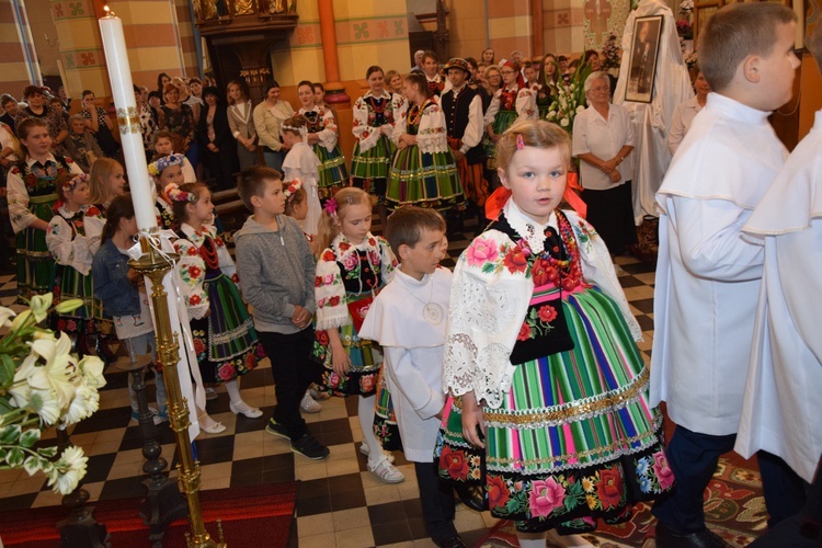 Powitanie ikony MB Częstochowskiej z Złakowie Kościelnym