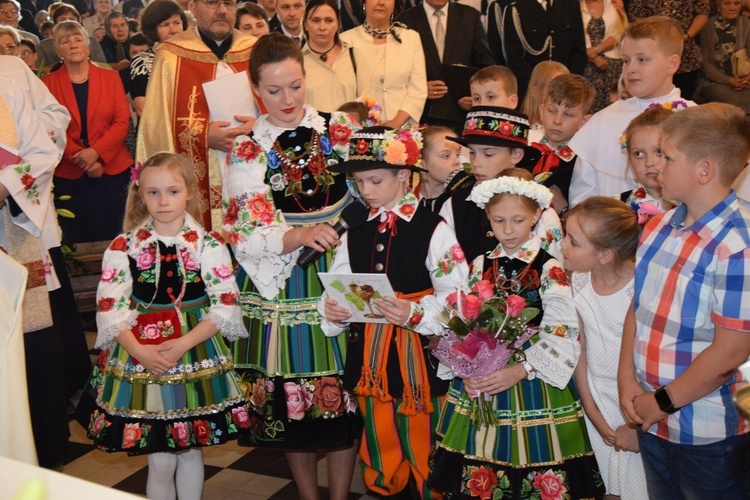 Powitanie ikony MB Częstochowskiej z Złakowie Kościelnym