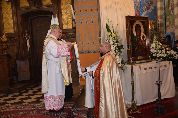 Powitanie ikony MB Częstochowskiej z Złakowie Kościelnym