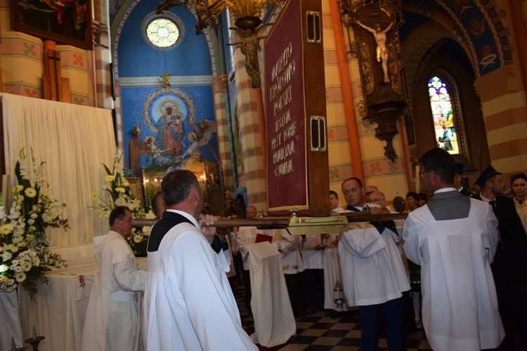 Powitanie ikony MB Częstochowskiej z Złakowie Kościelnym