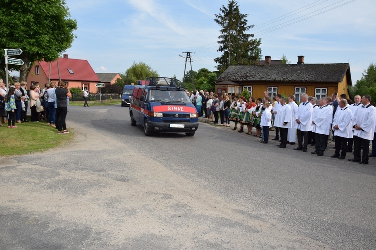 Powitanie ikony MB Częstochowskiej z Złakowie Kościelnym