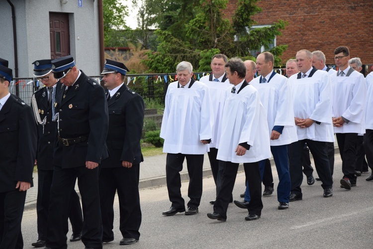 Powitanie ikony MB Częstochowskiej z Złakowie Kościelnym