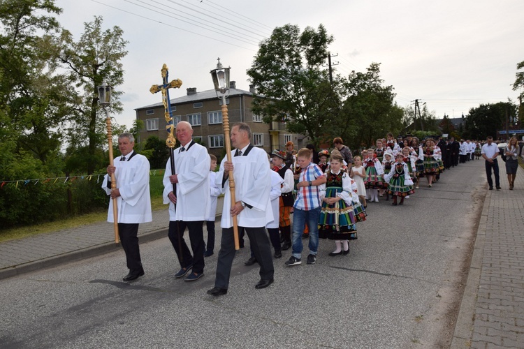 Powitanie ikony MB Częstochowskiej z Złakowie Kościelnym