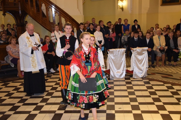 Powitanie ikony MB Częstochowskiej w Zdunach