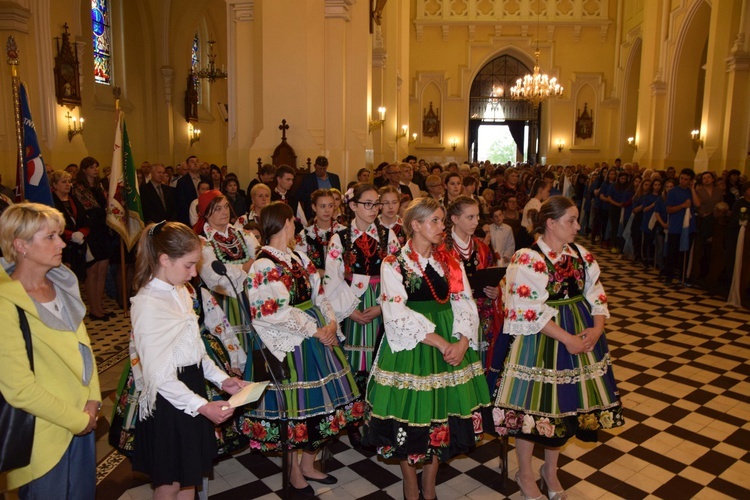 Powitanie ikony MB Częstochowskiej w Zdunach