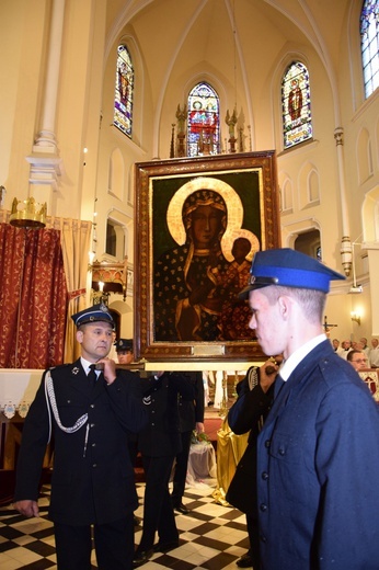 Powitanie ikony MB Częstochowskiej w Zdunach