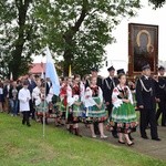 Powitanie ikony MB Częstochowskiej w Zdunach