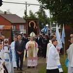 Powitanie ikony MB Częstochowskiej w Zdunach