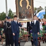 Powitanie ikony MB Częstochowskiej w Zdunach