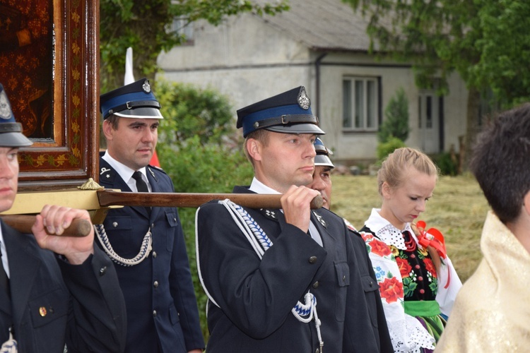 Powitanie ikony MB Częstochowskiej w Zdunach