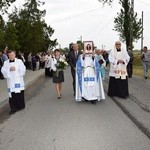 Powitanie ikony MB Częstochowskiej w Zdunach