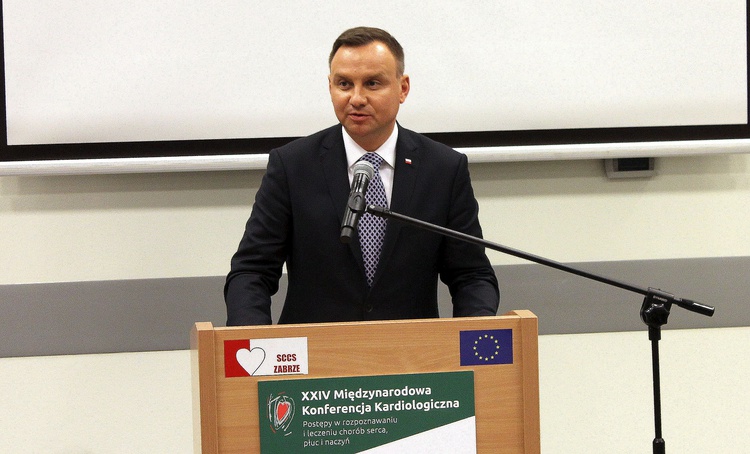 Prezydent RP w Śląskim Centrum Chorób Serca 