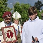 Powitanie ikony MB Częstochowskiej w Bąkowie