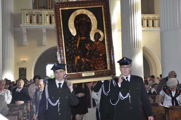 Powitanie ikony MB Częstochowskiej w Bąkowie