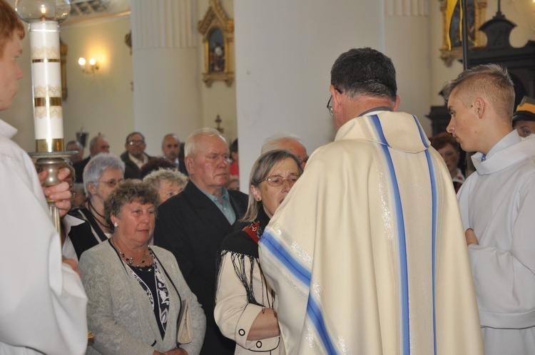 Powitanie ikony MB Częstochowskiej w Bąkowie