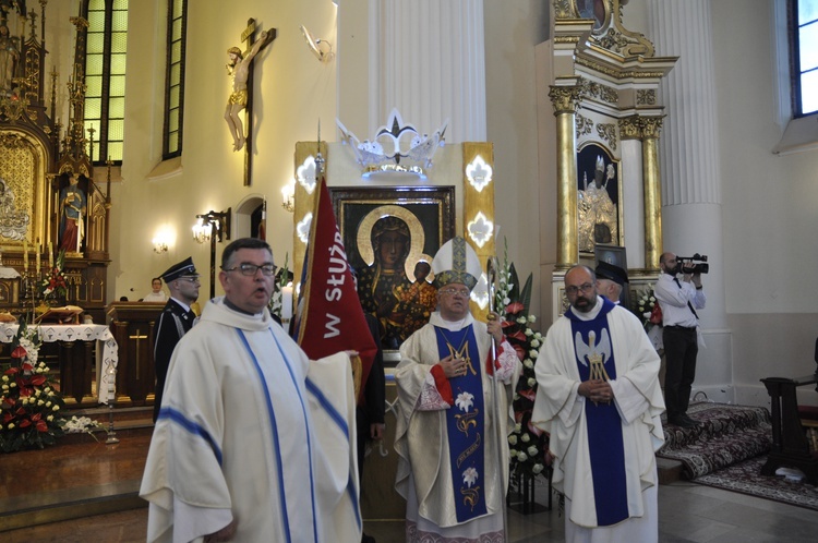 Powitanie ikony MB Częstochowskiej w Bąkowie