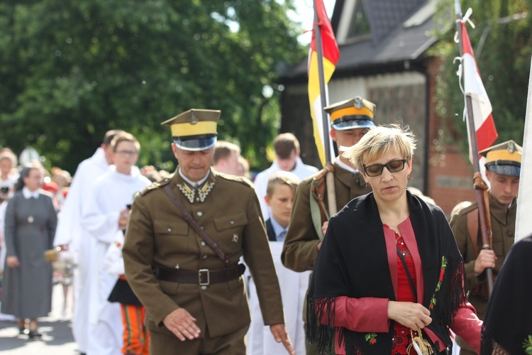 Powitanie ikony MB Częstochowskiej w Bąkowie