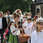 Powitanie ikony MB Częstochowskiej w Bąkowie