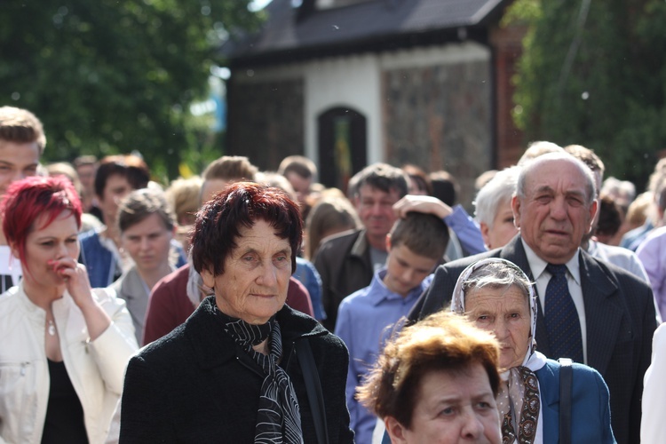 Powitanie ikony MB Częstochowskiej w Bąkowie