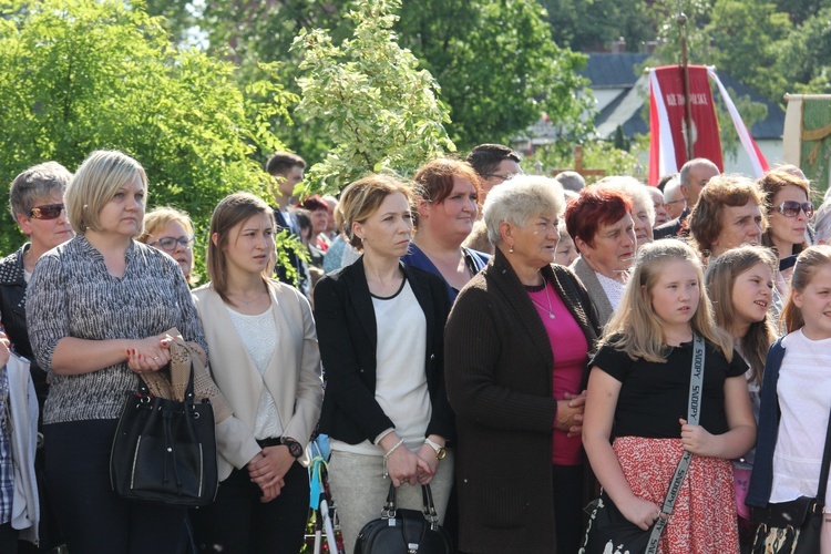 Powitanie ikony MB Częstochowskiej w Bąkowie