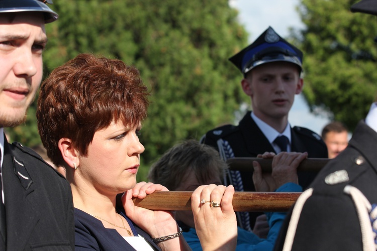 Powitanie ikony MB Częstochowskiej w Bąkowie