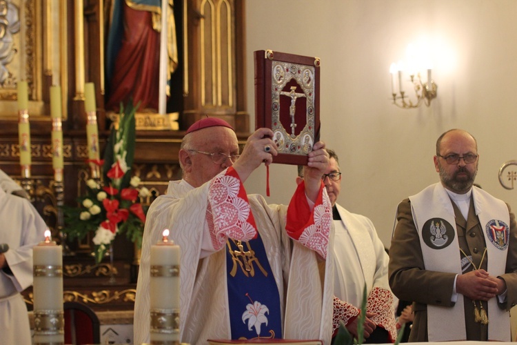 Powitanie ikony MB Częstochowskiej w Bąkowie