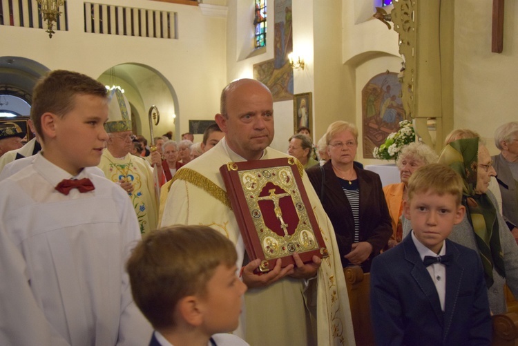 Powitanie ikony MB Częstochowskiej w Chruślinie