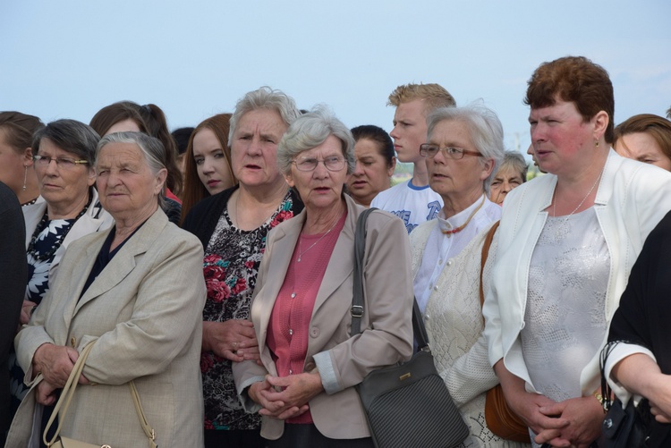 Powitanie ikony MB Częstochowskiej w Chruślinie