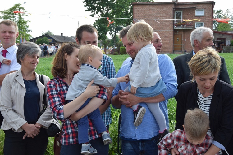 Powitanie ikony MB Częstochowskiej w Chruślinie