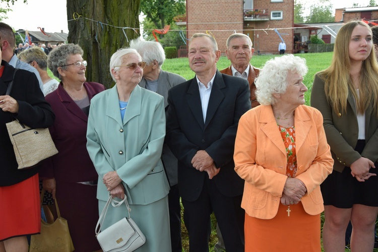 Powitanie ikony MB Częstochowskiej w Chruślinie