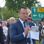 Powitanie ikony MB Częstochowskiej w Chruślinie