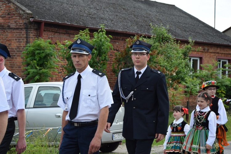 Powitanie ikony MB Częstochowskiej w Chruślinie