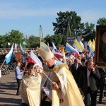 Powitanie ikony MB Częstochowskiej w parafii Chrystusa Dobrego Pasterza w Łowiczu