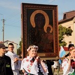 Powitanie ikony MB Częstochowskiej w parafii Chrystusa Dobrego Pasterza w Łowiczu