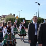 Powitanie ikony MB Częstochowskiej w parafii Chrystusa Dobrego Pasterza w Łowiczu