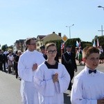 Powitanie ikony MB Częstochowskiej w parafii Chrystusa Dobrego Pasterza w Łowiczu