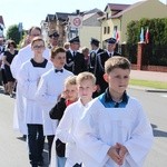 Powitanie ikony MB Częstochowskiej w parafii Chrystusa Dobrego Pasterza w Łowiczu