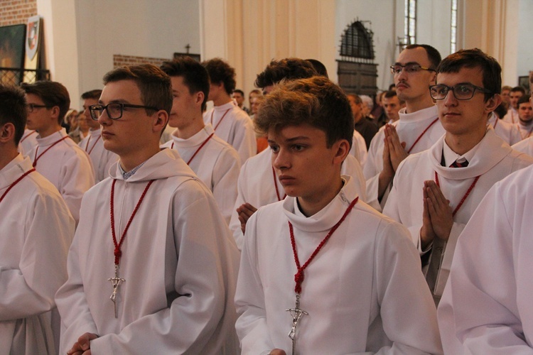 Błogosławieństwo lektorów i ceremoniarzy