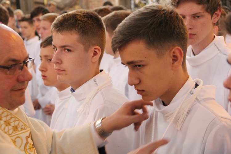 Błogosławieństwo lektorów i ceremoniarzy