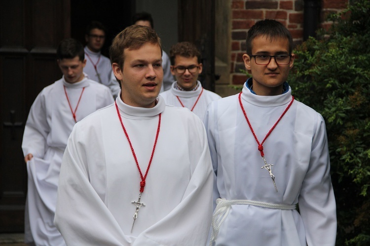 Błogosławieństwo lektorów i ceremoniarzy