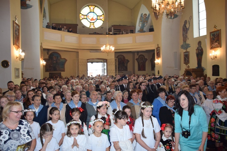 Powitanie ikony MB Częstochowskiej w Łyszkowicach