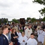 Powitanie ikony MB Częstochowskiej w Łyszkowicach