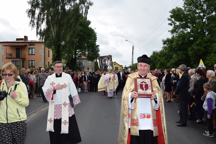 Powitanie ikony MB Częstochowskiej w Łyszkowicach