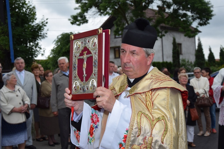 Powitanie ikony MB Częstochowskiej w Łyszkowicach