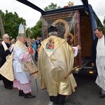 Powitanie ikony MB Częstochowskiej w Łyszkowicach