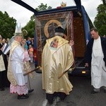 Powitanie ikony MB Częstochowskiej w Łyszkowicach