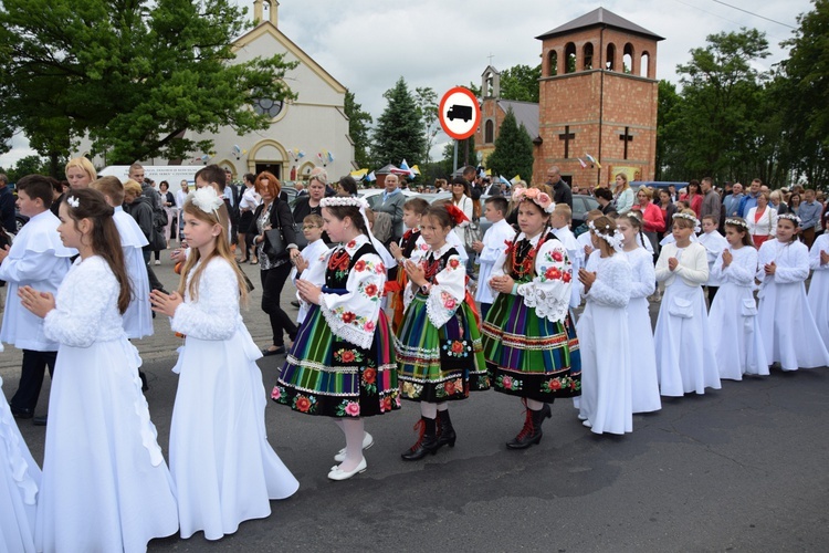 Powitanie ikony MB Częstochowskiej w Łyszkowicach