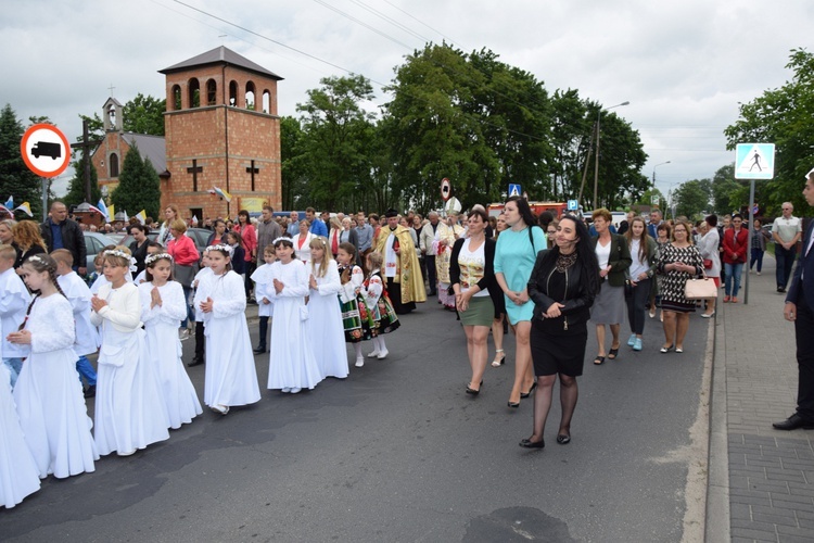 Powitanie ikony MB Częstochowskiej w Łyszkowicach