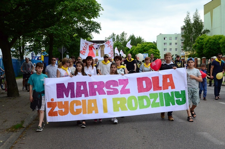 Marsz dla życia i rodziny w Słupsku