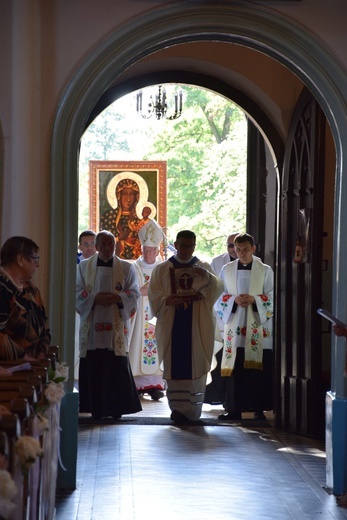 Powitanie ikony MB Częstochowskiej w Pszczonowie